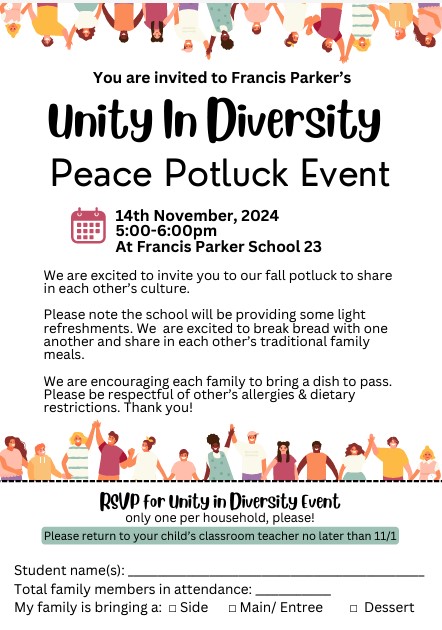 2024-2025 Unity in Diversity Peace Dinner